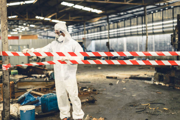 Professional Unattended Death Cleanup technician working in Sunnyside, CA